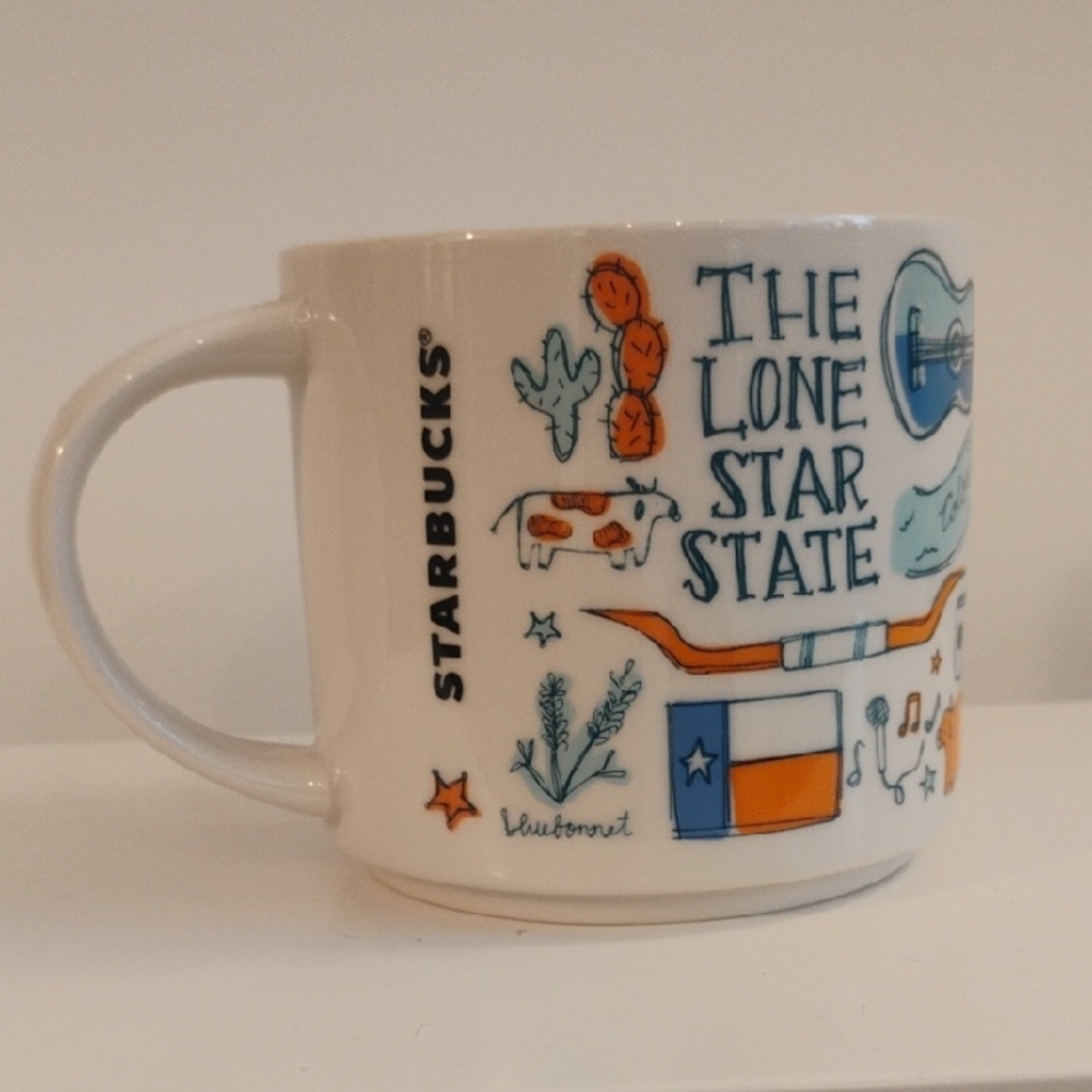 Starbucks TEXAS Lone Star State Been There Series Mug Like New